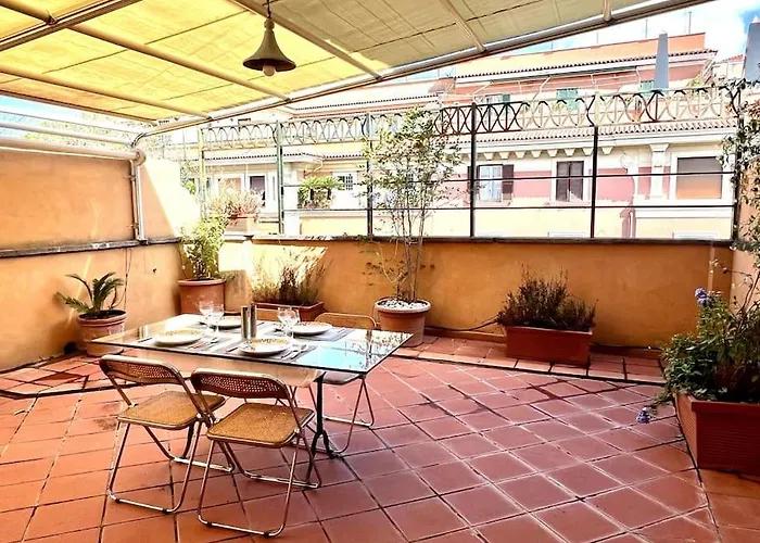 The Terrace In Rome